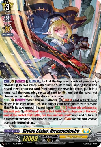 Image of Divine Sister, Arrozconleche (Foil) (D-PR/776EN) [D Promo Cards]