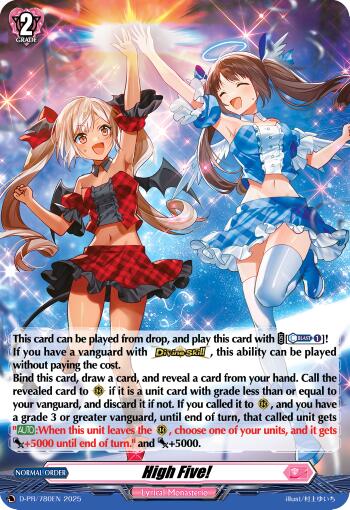 Image of High Five! (Foil) (D-PR/780EN) [D Promo Cards]