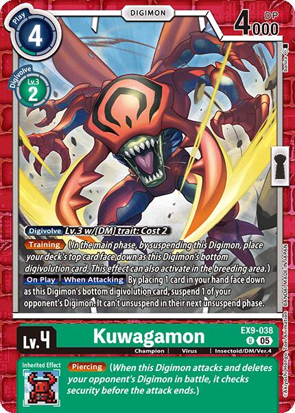 Image of Kuwagamon [EX9-038] [Versus Monsters]