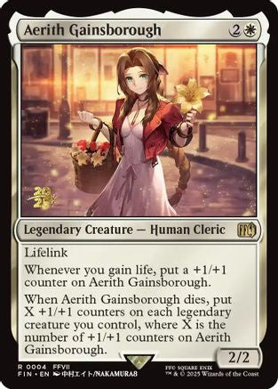 Image of Aerith Gainsborough [FINAL FANTASY Prerelease Promo]