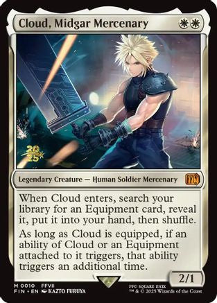 Image of Cloud, Midgar Mercenary [FINAL FANTASY Prerelease Promo]