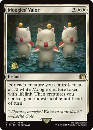 Image of Moogles' Valor [FINAL FANTASY Prerelease Promo]