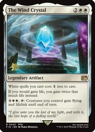 Image of The Wind Crystal [FINAL FANTASY Prerelease Promo]