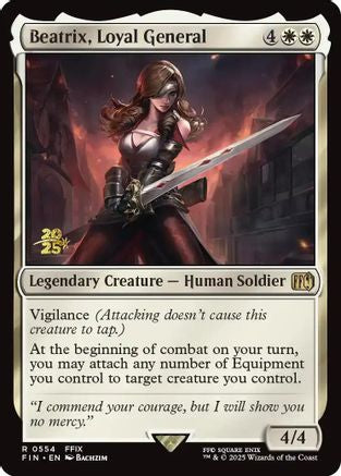 Image of Beatrix, Loyal General [FINAL FANTASY Prerelease Promo]