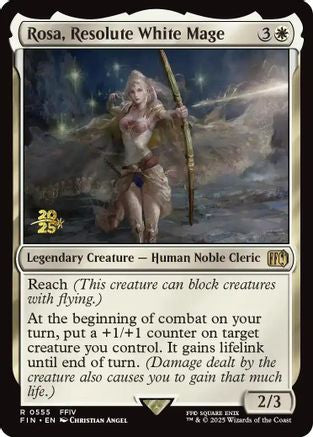 Image of Rosa, Resolute White Mage [FINAL FANTASY Prerelease Promo]