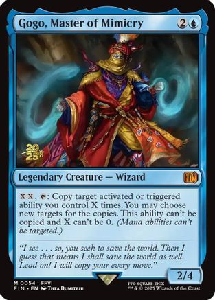 Image of Gogo, Master of Mimicry [FINAL FANTASY Prerelease Promo]