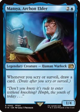 Image of Matoya, Archon Elder [FINAL FANTASY Prerelease Promo]
