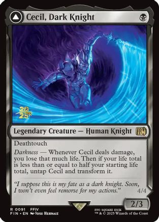 Image of Cecil, Dark Knight [FINAL FANTASY Prerelease Promo]