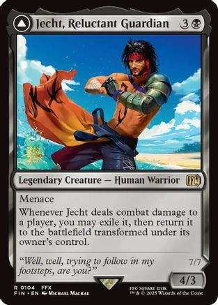Image of Jecht, Reluctant Guardian // Braska's Final Aeon [FINAL FANTASY Prerelease Promo]