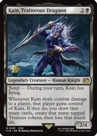 Image of Kain, Traitorous Dragoon [FINAL FANTASY Prerelease Promo]