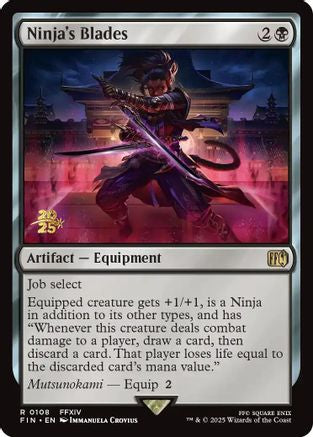 Image of Ninja's Blades [FINAL FANTASY Prerelease Promo]