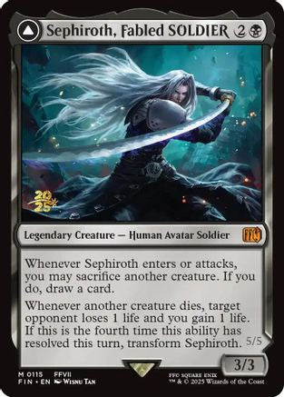 Image of Sephiroth, Fabled SOLDIER [FINAL FANTASY Prerelease Promo]