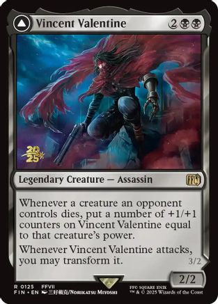 Image of Vincent Valentine // Galian Beast [FINAL FANTASY Prerelease Promo]