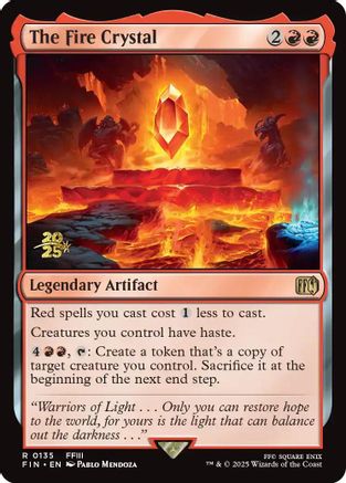 Image of The Fire Crystal [FINAL FANTASY Prerelease Promo]