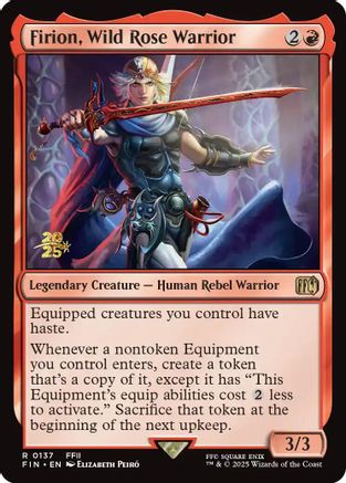Image of Firion, Wild Rose Warrior [FINAL FANTASY Prerelease Promo]