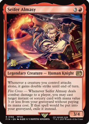 Image of Seifer Almasy [FINAL FANTASY Prerelease Promo]