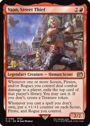 Image of Vaan, Street Thief [FINAL FANTASY Prerelease Promo]