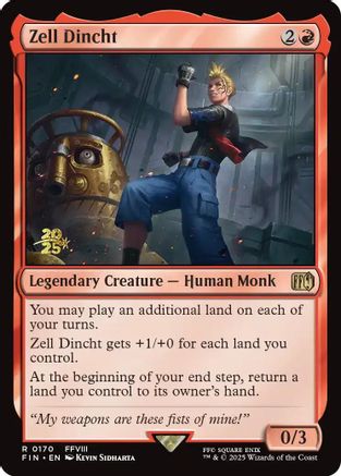Image of Zell Dincht [FINAL FANTASY Prerelease Promo]