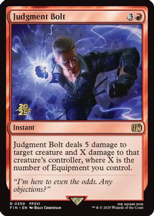 Image of Judgment Bolt [FINAL FANTASY Prerelease Promo]