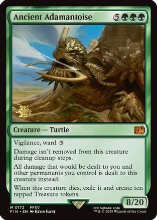 Image of Ancient Adamantoise [FINAL FANTASY Prerelease Promo]