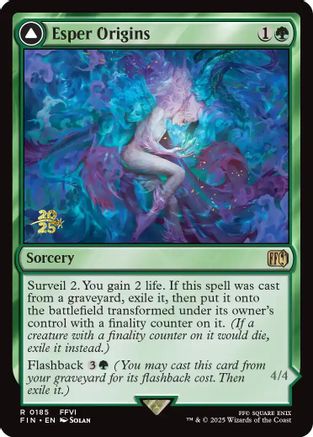 Image of Esper Origins // Summon: Esper Maduin [FINAL FANTASY Prerelease Promo]