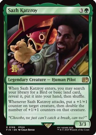Image of Sazh Katzroy [FINAL FANTASY Prerelease Promo]