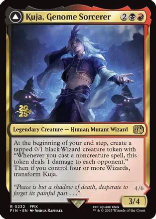 Image of Kuja, Genome Sorcerer // Trance Kuja, Fate Defied [FINAL FANTASY Prerelease Promo]