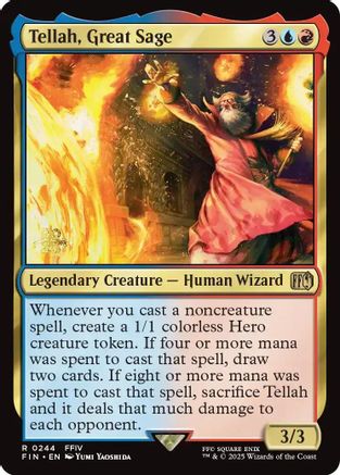 Image of Tellah, Great Sage [FINAL FANTASY Prerelease Promo]
