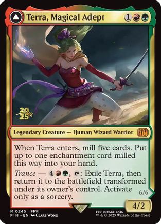 Image of Terra, Magical Adept // Esper Terra [FINAL FANTASY Prerelease Promo]