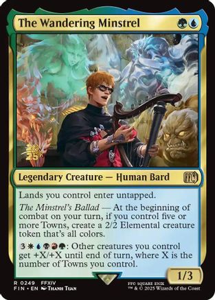 Image of The Wandering Minstrel [FINAL FANTASY Prerelease Promo]