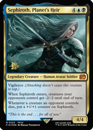 Image of Sephiroth, Planet's Heir [FINAL FANTASY Prerelease Promo]