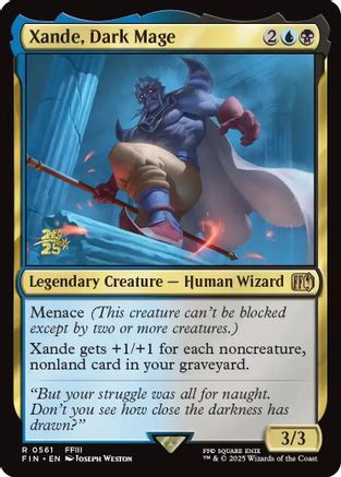 Image of Xande, Dark Mage [FINAL FANTASY Prerelease Promo]