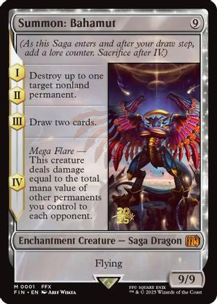 Image of Summon: Bahamut [FINAL FANTASY Prerelease Promo]
