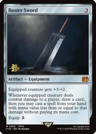 Image of Buster Sword [FINAL FANTASY Prerelease Promo]