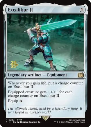 Image of Excalibur II [FINAL FANTASY Prerelease Promo]