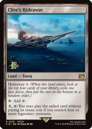 Image of Clive's Hideaway [FINAL FANTASY Prerelease Promo]