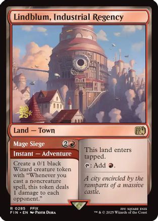 Image of Lindblum, Industrial Regency [FINAL FANTASY Prerelease Promo]