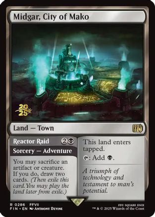 Image of Midgar, City of Mako [FINAL FANTASY Prerelease Promo]