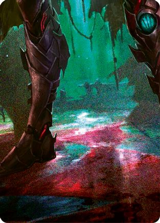 Image of Uzuri, Switch Blade // Emperor, Dracai of Aesir Double Sided Art Card (Bottom Center) - GEM Pack 1