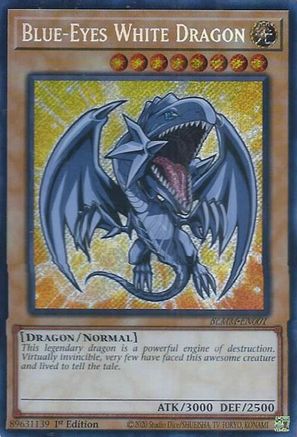 Image of Blue-Eyes White Dragon [BLMM-EN001] Secret Rare