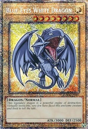 Image of Blue-Eyes White Dragon (Starlight Rare) [BLMM-EN001] Starlight Rare