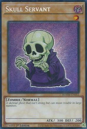 Image of Skull Servant [BLMM-EN002] Secret Rare
