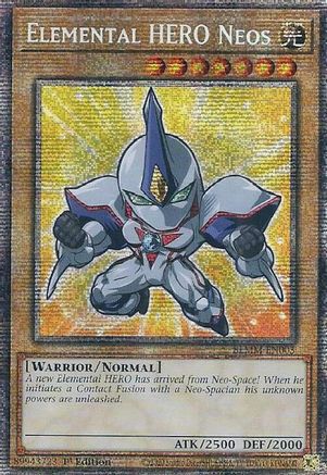 Image of Elemental HERO Neos (Starlight Rare) [BLMM-EN003] Starlight Rare