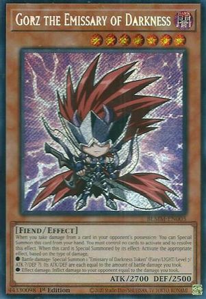 Image of Gorz the Emissary of Darkness [BLMM-EN005] Secret Rare