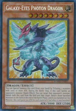 Image of Galaxy-Eyes Photon Dragon [BLMM-EN007] Secret Rare