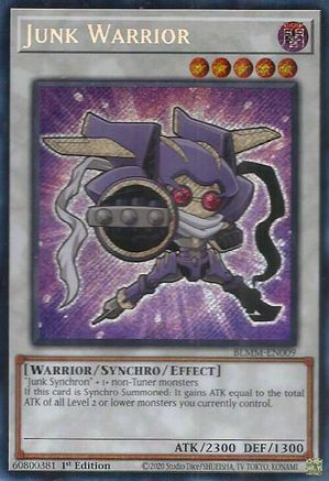 Image of Junk Warrior [BLMM-EN009] Secret Rare