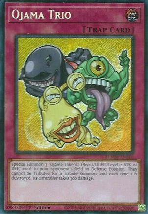 Image of Ojama Trio [BLMM-EN010] Secret Rare