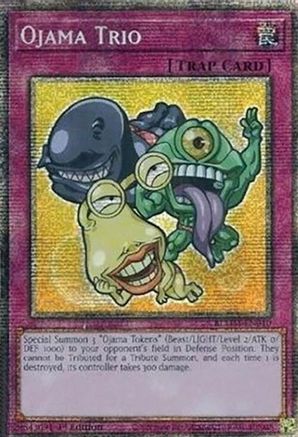 Image of Ojama Trio (Starlight Rare) [BLMM-EN010] Starlight Rare