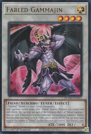 Image of Fabled Gammajin [BLMM-EN013] Ultra Rare