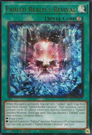 Image of Fabled Realm's Revival [BLMM-EN015] Ultra Rare